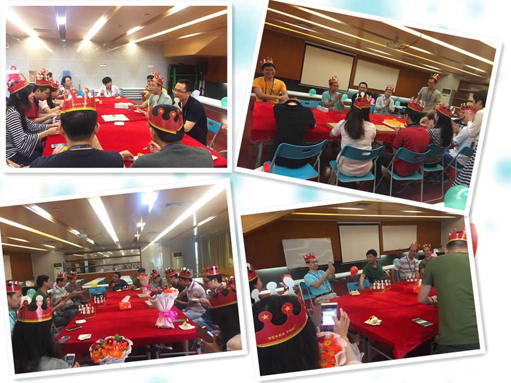 分享|2017年5月6月深圳九洲电器员工生日Party